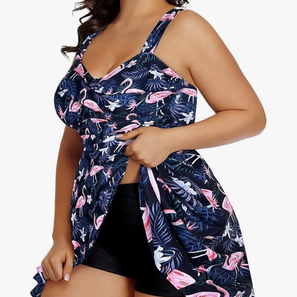 Aqua Eve 4x Swim Dress